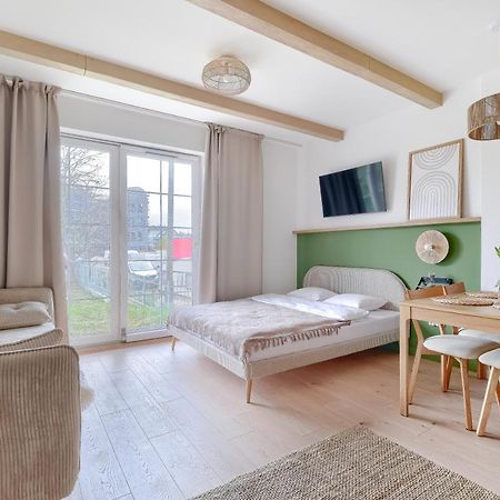 Apartamenty 4 Pory Roku- 200M Plaza, Prywatny Parking 索波特 外观 照片