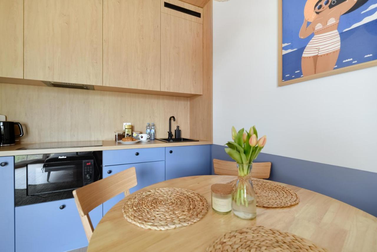 Apartamenty 4 Pory Roku- 200M Plaza, Prywatny Parking 索波特 外观 照片
