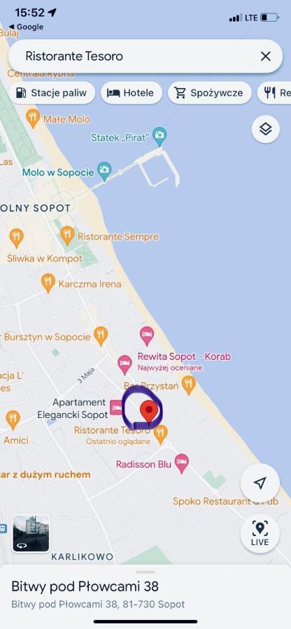 Apartamenty 4 Pory Roku- 200M Plaza, Prywatny Parking 索波特 外观 照片