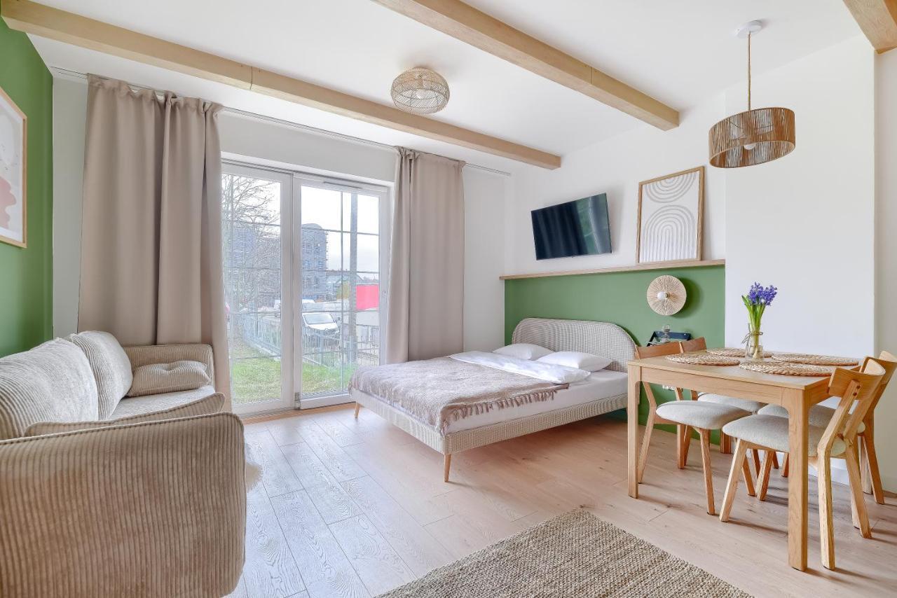 Apartamenty 4 Pory Roku- 200M Plaza, Prywatny Parking 索波特 外观 照片